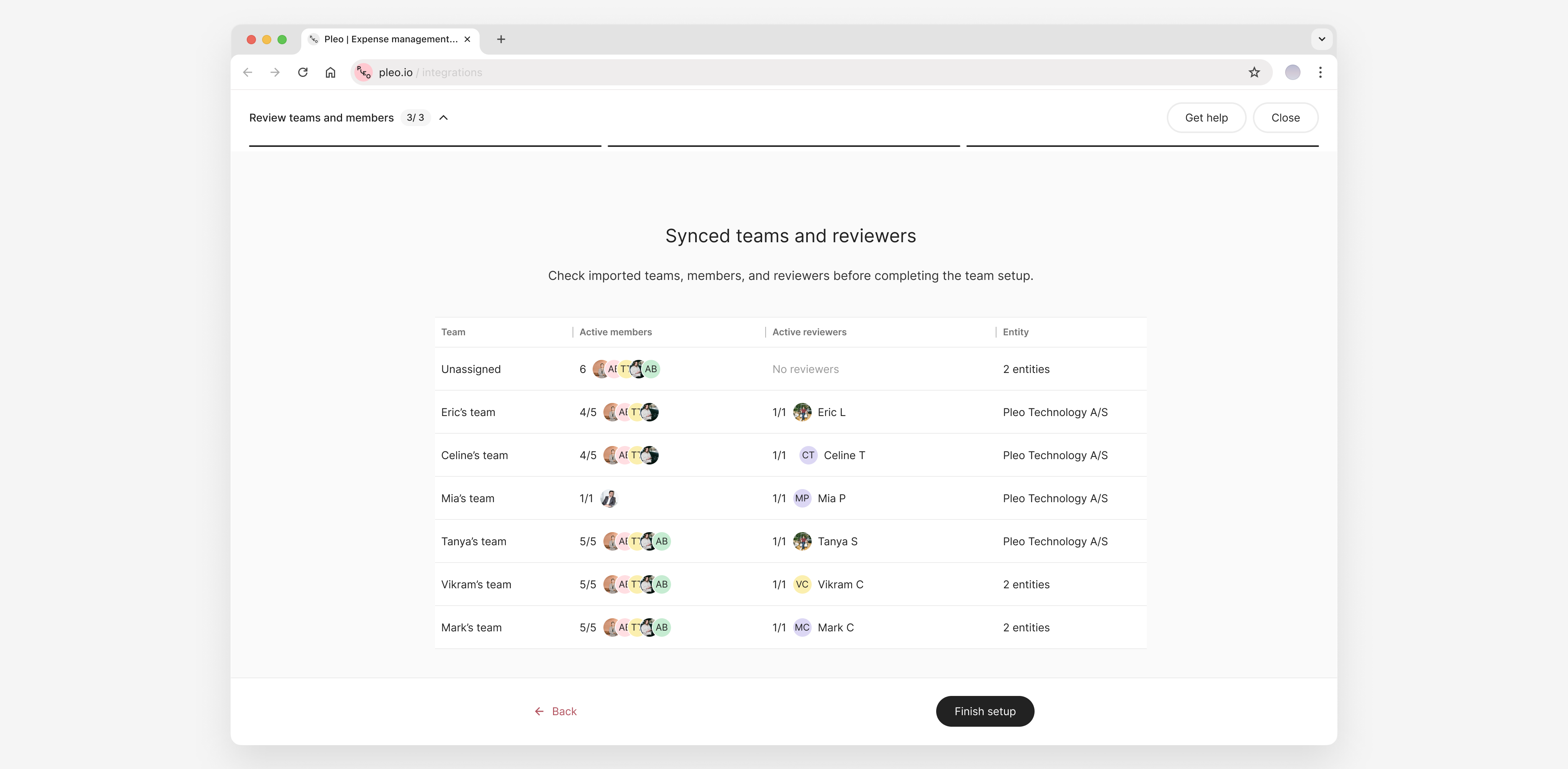 Wide HRIS integration shipped workflow screen.