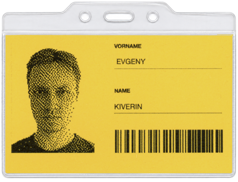 Portrait of Evgeny.